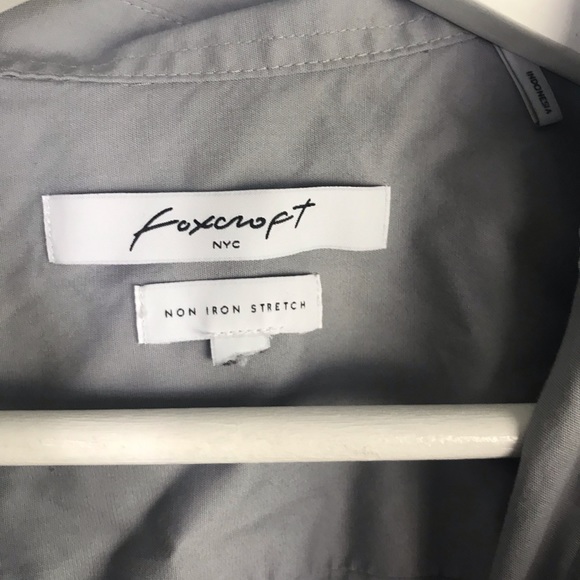 Women’s 1x gray button up top-Fox Croft - Picture 5 of 7